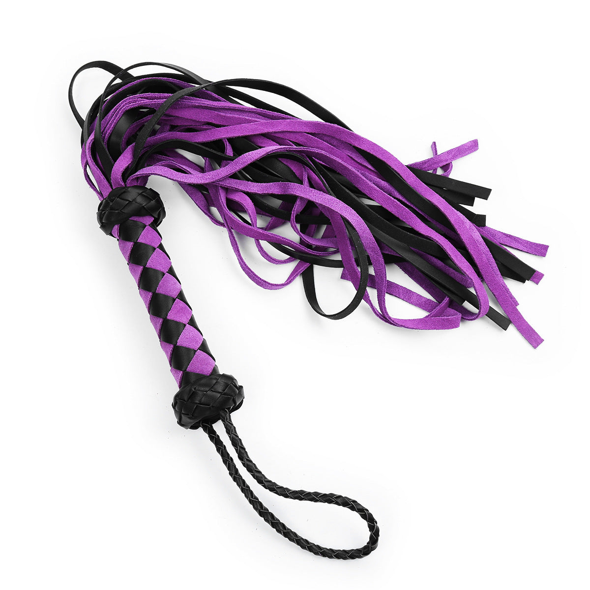 Velvet Twilight BDSM Whip Genuine Leather