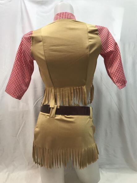 Wild Wild West Sheriff Cowgirl Cowboy Costume