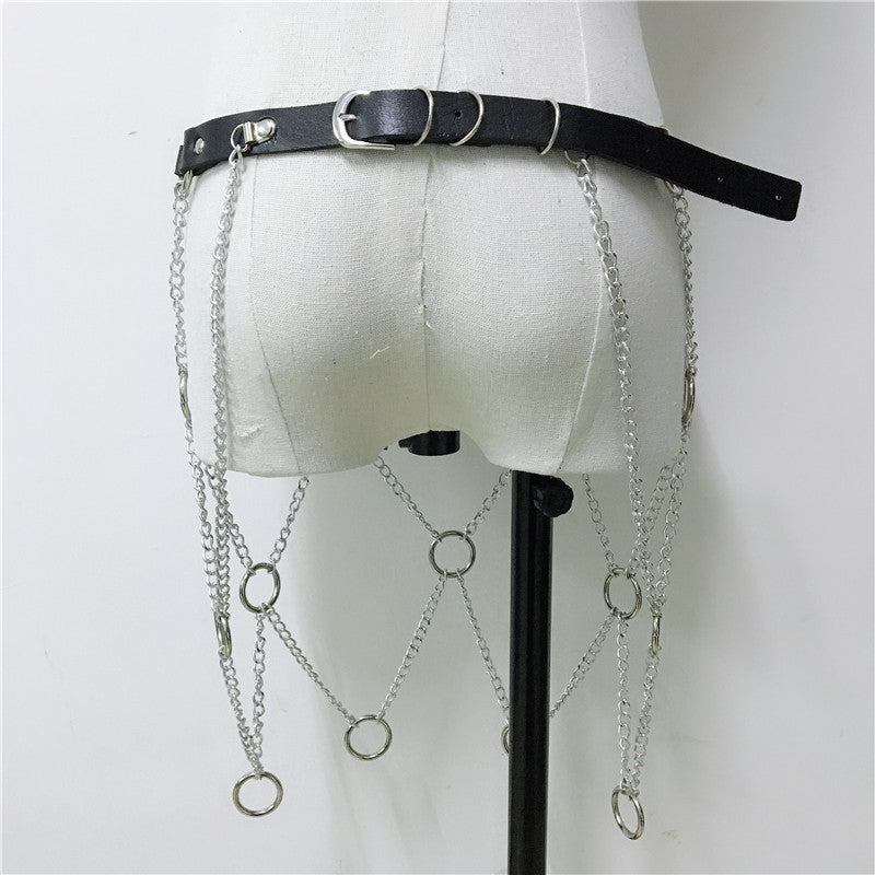 Chain Maid BDSM Belt Skirt