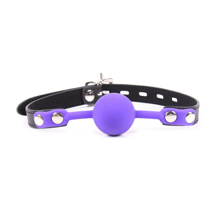 Screaming Whisper Gag & Clamp Set