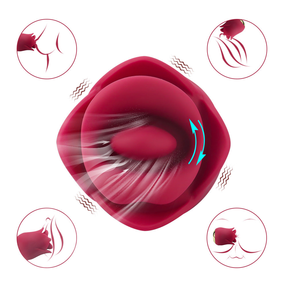 Sensuous Rose Lip Vibrator