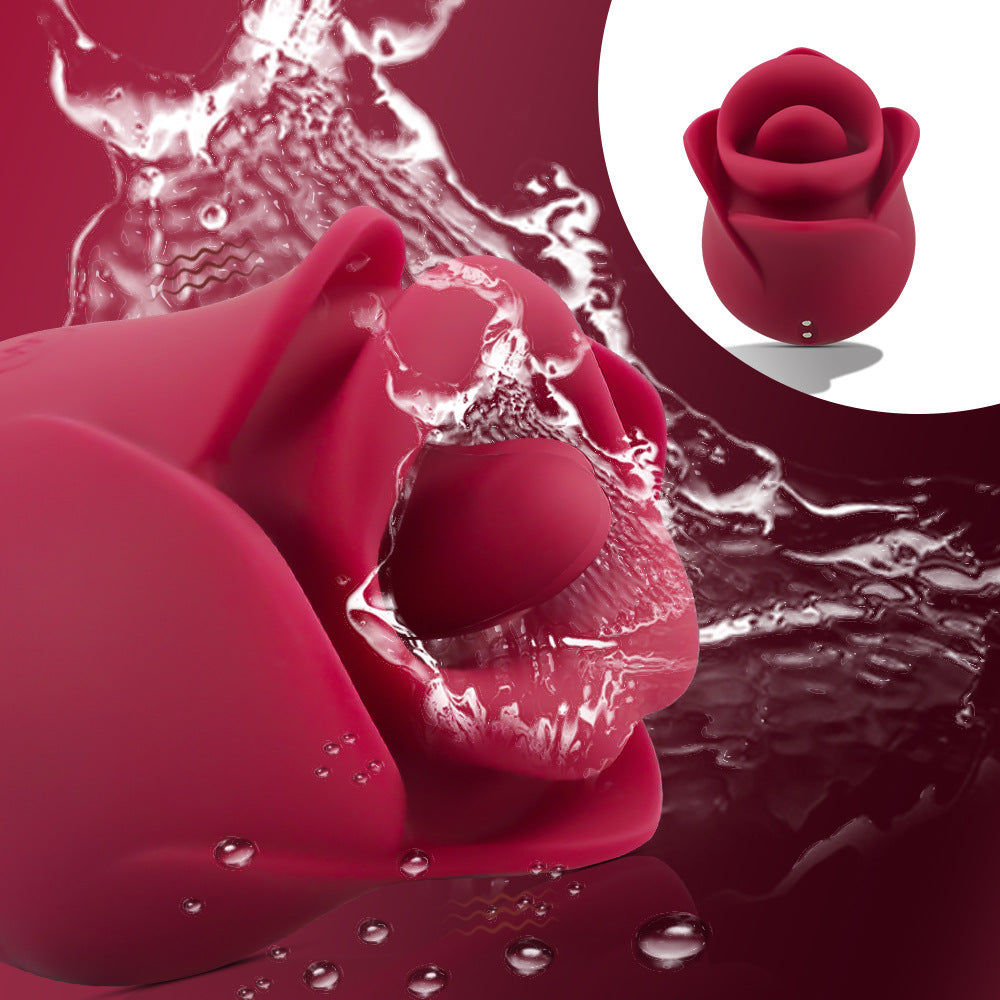 Sensuous Rose Lip Vibrator