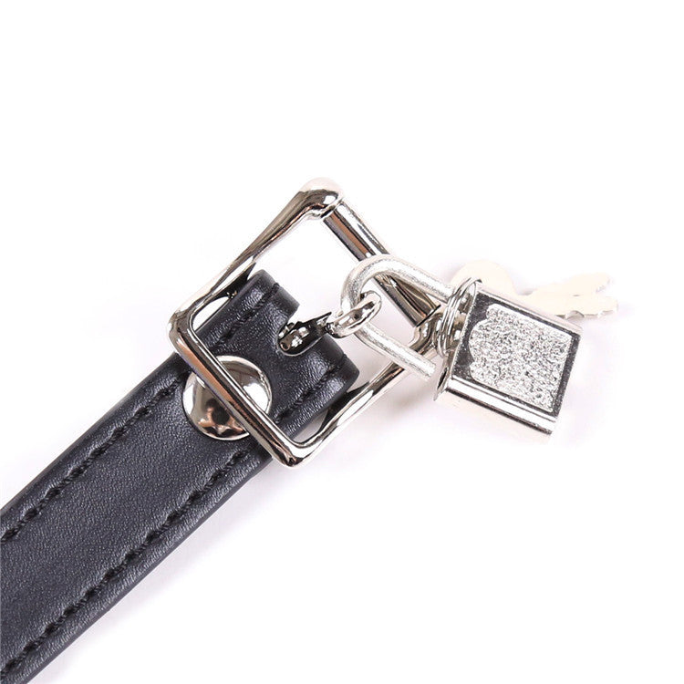 Screaming Whisper Gag & Clamp Set