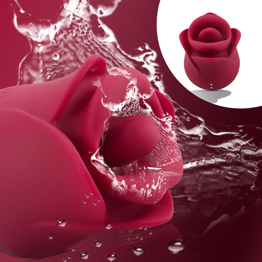 Sensuous Rose Lip Vibrator