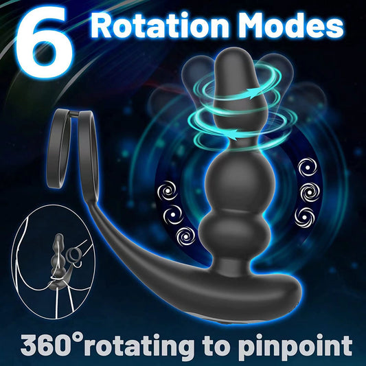 The Eclipse Wireless Rotating Prostate Massager