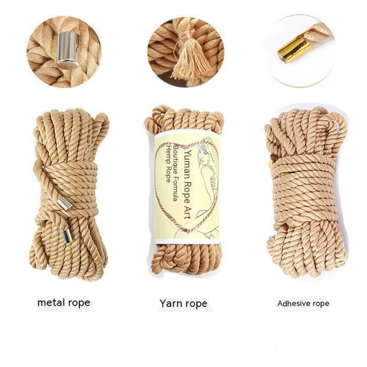 Hemp Bondage And Discipline Rope